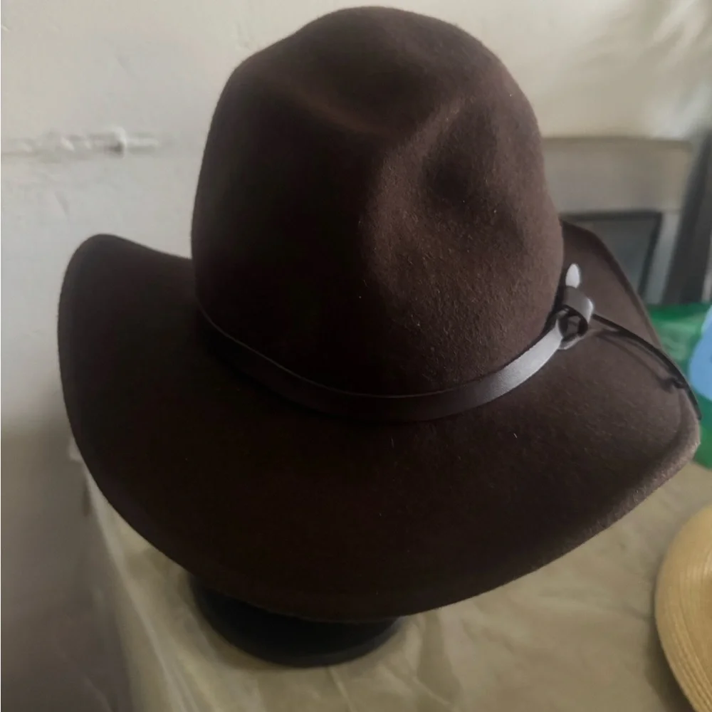 Dorfman Pacific Men's Outback Hat with Chin Cord, Brown, Size uno talla
